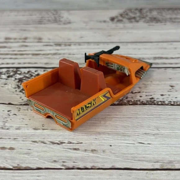 Kenner M.A.S.K. Mask Gator Off Road Vehicle With Hydroplane Boat Driver *Read* - Picture 8 of 12